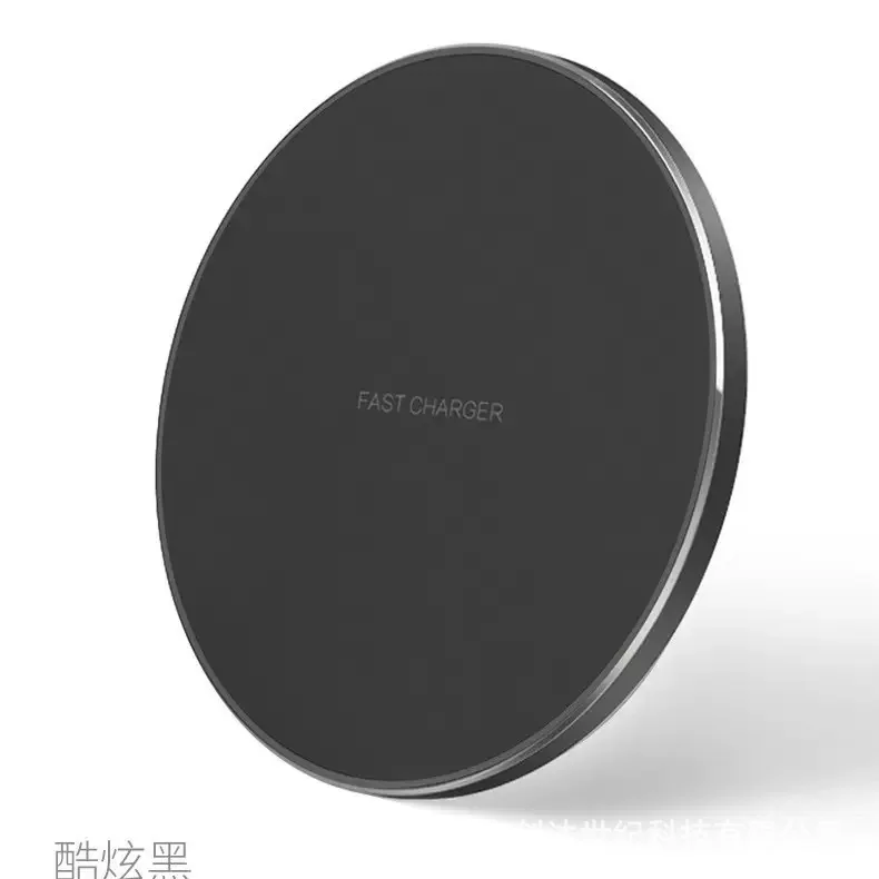 

10w Wireless metal Charger Stand Pad Mobile Phone Fast Charging Station