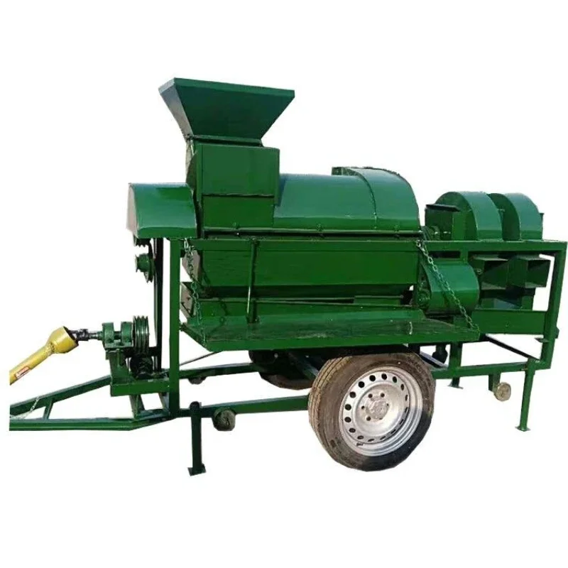 Large-scale multi-function thresher, medium-sized household automatic peeling machine