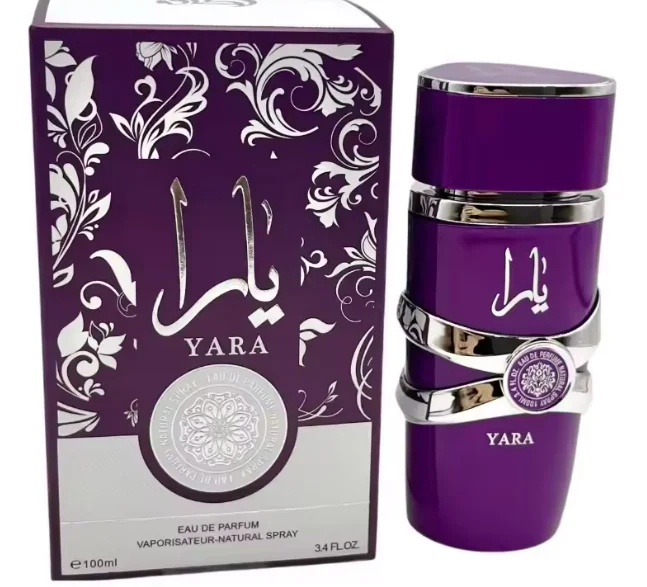 

Духи Yara для женщин, 100 мл, 3,4 унции, оригинальные арабские духи, стойкий цветочный аромат, феромоны, духи hombre