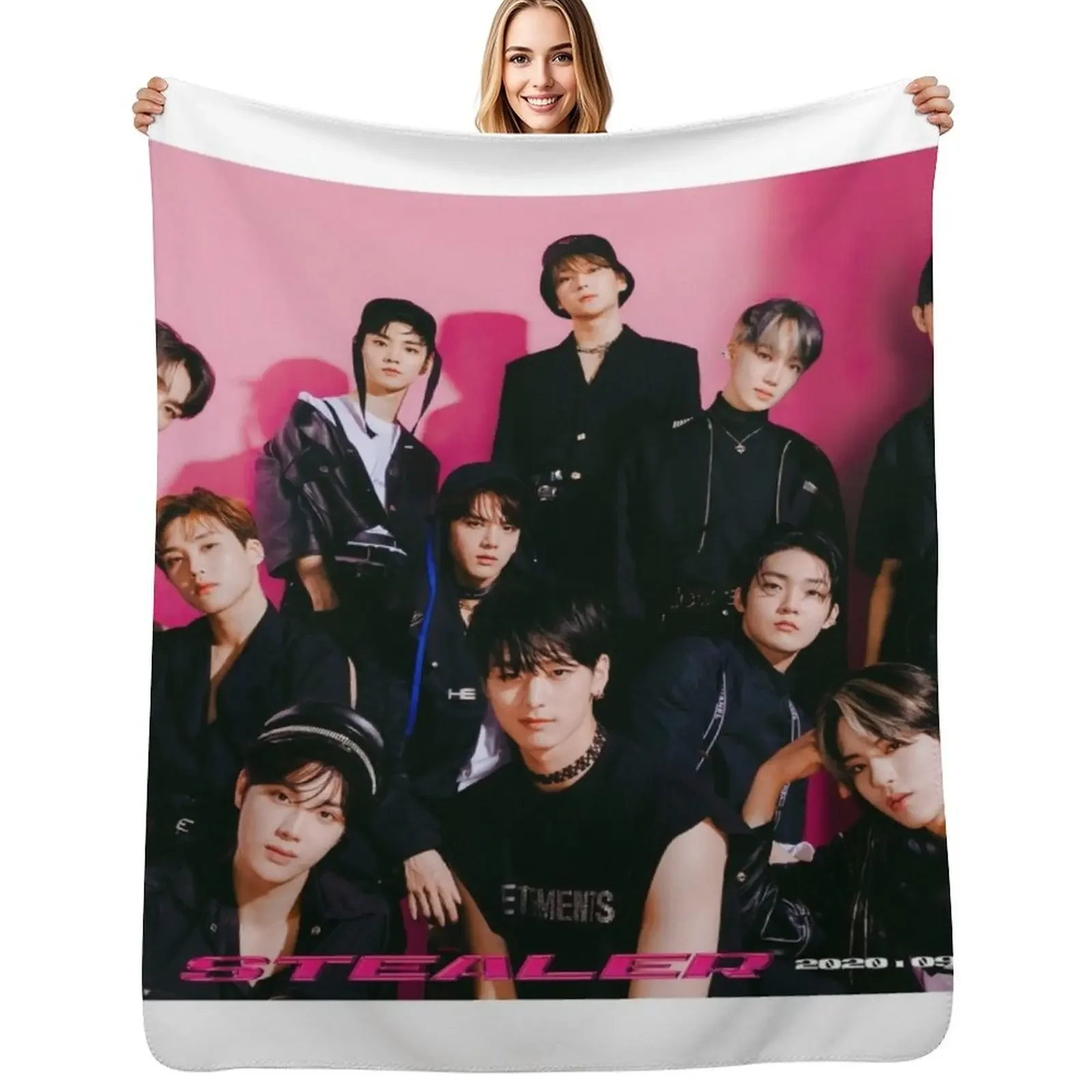 

the boyz Throw Blanket Loose Luxury Designer Shaggy Luxury Thicken Blanket