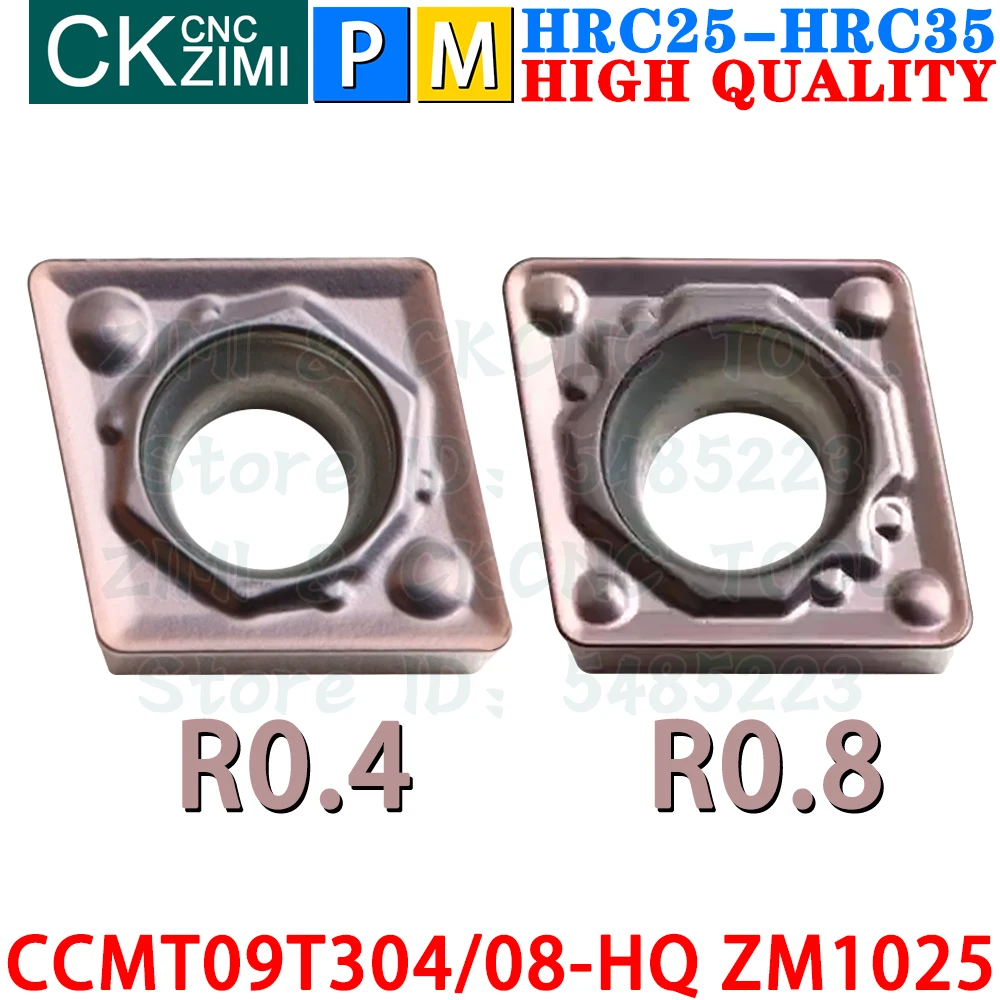 CCMT09T304-HQ ZM1025 CCMT09T308-HQ ZM1025 Твердосплавные пластины Наружные внутренние токарные пластины Инструменты Инструменты для резки металла с CCMT 09T3 CCMT09T3 HQ CCMT32.51 CCMT32.52 HQ ЧПУ Столярные инструменты