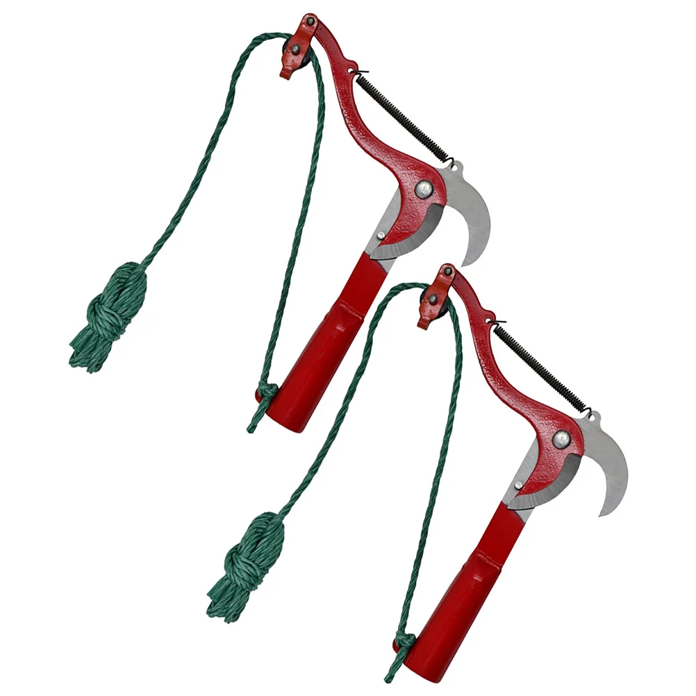 

2 Pcs High Branch Scissors Gardening Shears Pruning Trimmer Pruner Plant Clippers Trimmers Pruners