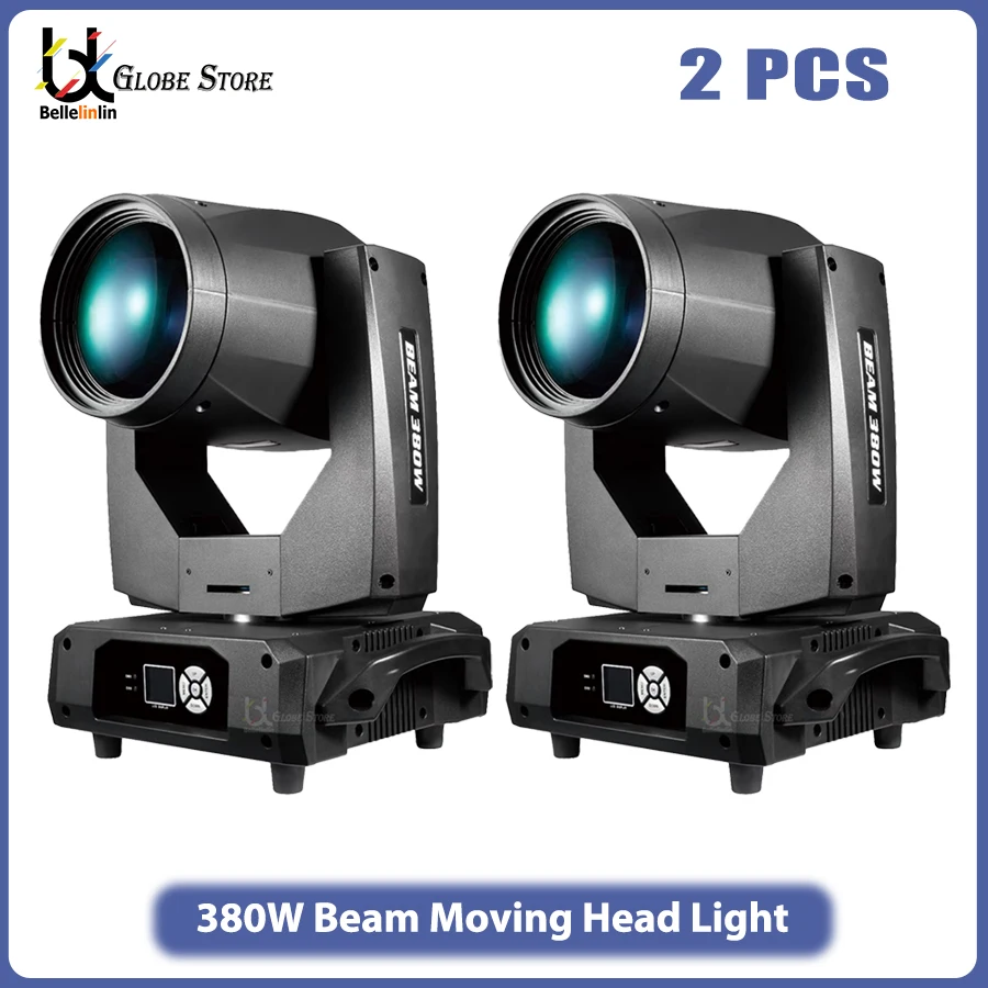 

0 Tax 2Pcs New 20R 380W Waterproof Beam Moving Head Light IP65 DMX512 Sound Control DJ Disco Music Party Bar Stage Lights Moving