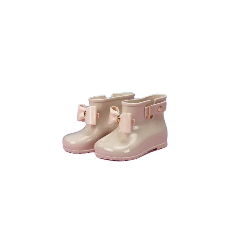 New Soft Soled Rubber Boots for Children Cute Princess Jelly Water Boots Fashion Trendy Rain Boot Girl Туфліки На Дівчинку
