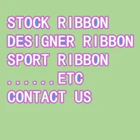 DHK Many Sizes 50yards 100yards Stock Ribbon Printed Grosgrain DIY OEM Decoration