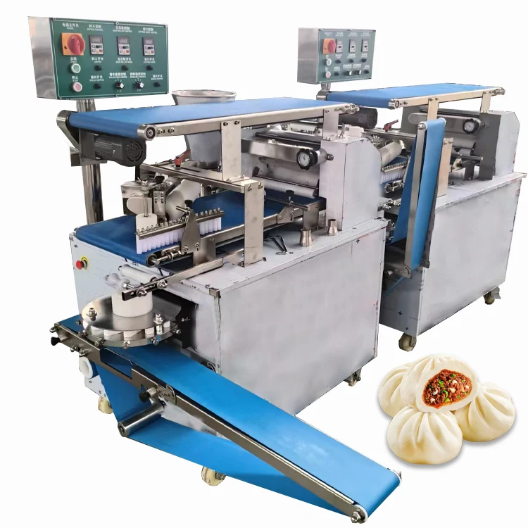 Momo Baozi máquina automática para hacer momos rellenos al vapor, máquina para hacer momos rellenos al vapor