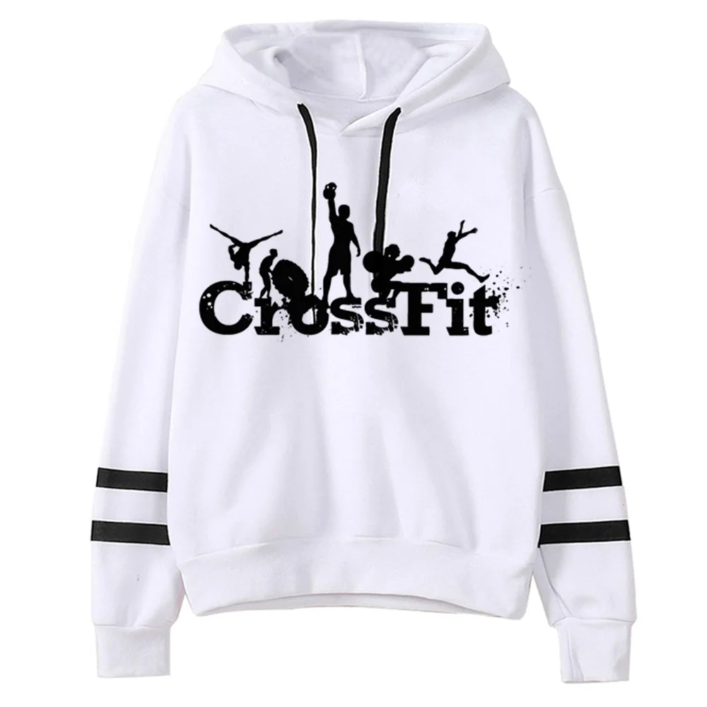 Sudadera con capucha de Crossfit para mujer, ropa con estampado de anime de estilo coreano, 2023