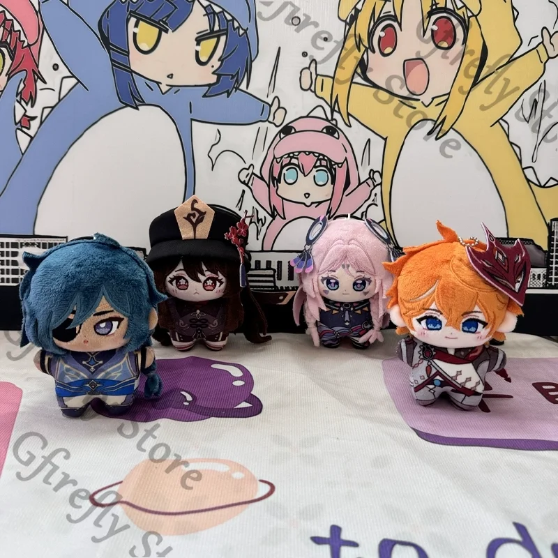 

Genshin Impact Citсла Hu Tao Kaeya Alberich Tartaglia Аниме Maumet Moppet Косплей Украшения Мягкая подвеска Подвесной талисман