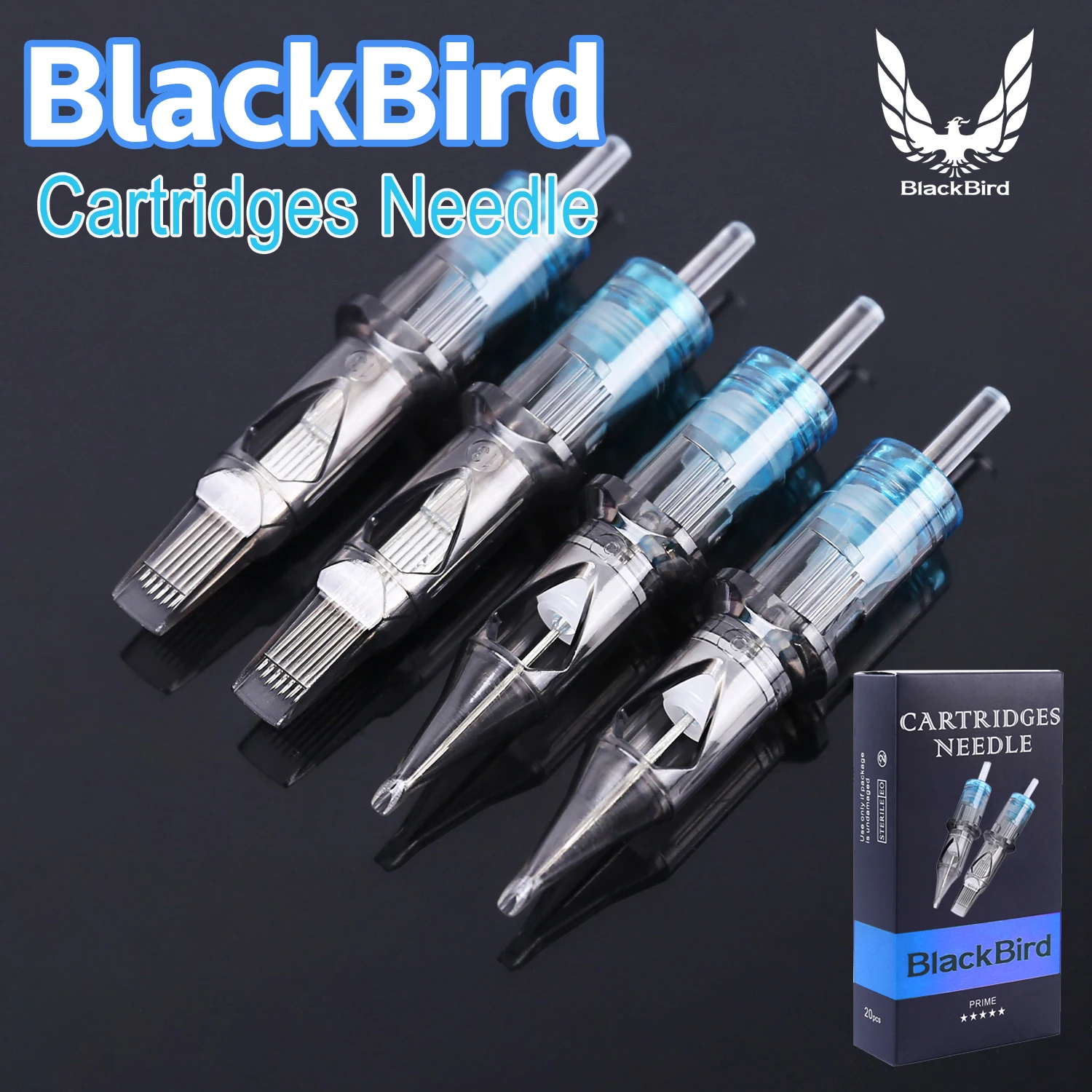 

20PCS Disposable Tattoo Cartridge Needles Tattoo Makeup RL/M1/RM Semi-Permanent Eyebrow Lip Makeup Needles For Tattoo Machine