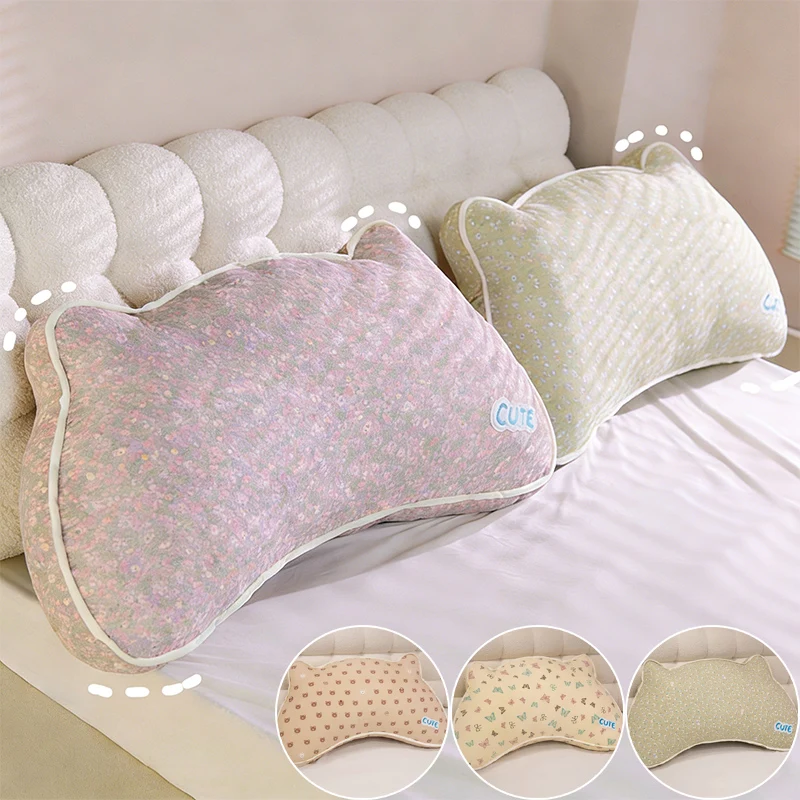 Sofa Bed Reading Headboard Pillow Detachable and Washable Large Pillow Dormitory Triangle Backrest 2026 Spring Home Decoration