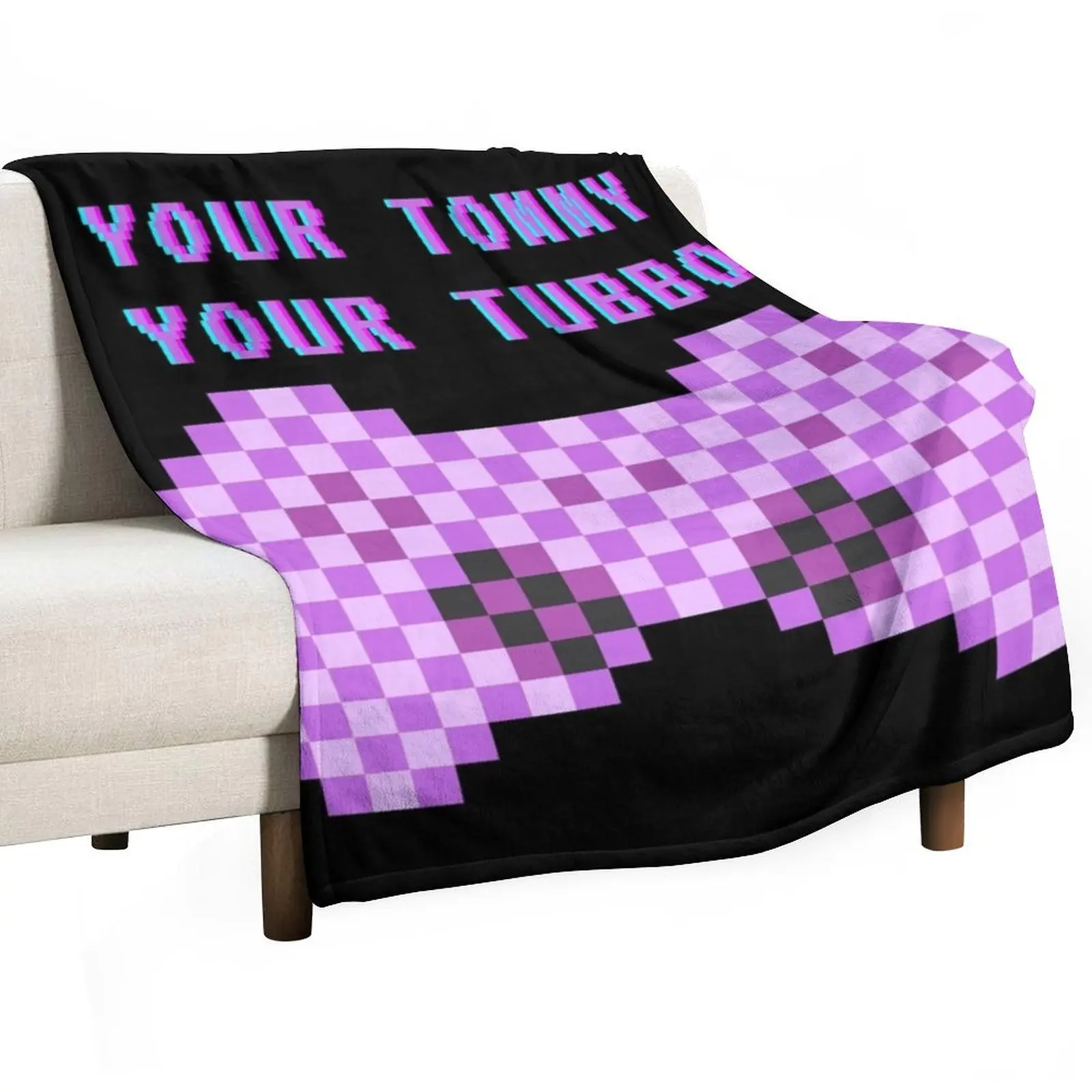 Your Tommy And Your Tubbo Joystick Throw Blanket Luxury Designer Decorative Beds Camping Thins Hair Beautifuls Blankets