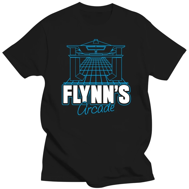 FLYNNS ARCADE TRON UNOFFICIAL RETRO VIDEO GAME FILM MENS WOMENS T-SHIRT