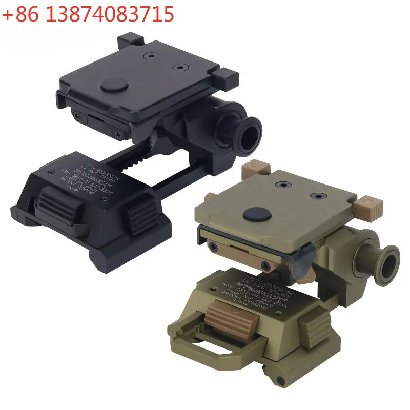 L4G24 NVG Helmet Mounting CNC Holder PVS15 PVS18 Night Vision Telescopic Seat Quick Disassembly Accessories