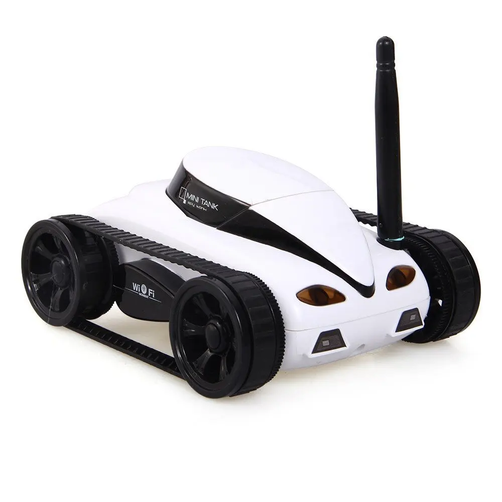 FPV iSPY WIFI Real-time Quality Mini RC Tank HD Camera Video Remote Control Robot Car Intelligent IOS Anroid APP Wireless Toys