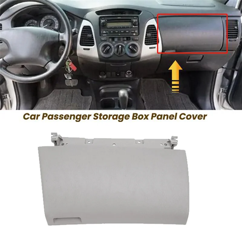 

A82E-55440-0K040-A0 Grey Dash Glove Box Upper Panel For Toyota Innova 06-15 LHD Passenger Storage Box Panel Cover 554400K040