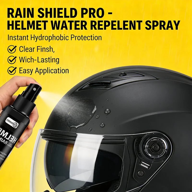 

Motorcycle Adult Thickened Helmet Anti-Fog + Rainproof Film, Cycling Helmet Accessories, Suitable for Multi-Purpose Bicycles