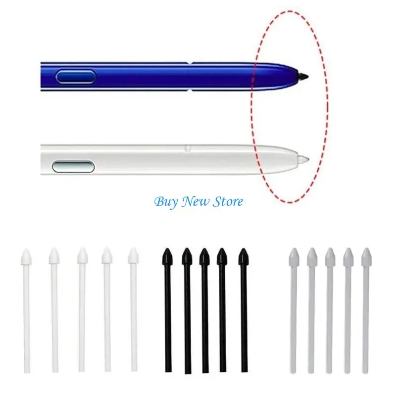 

20ce 5pcs Digital Pen Nibs Замена наконечника и практические аксессуары для клип