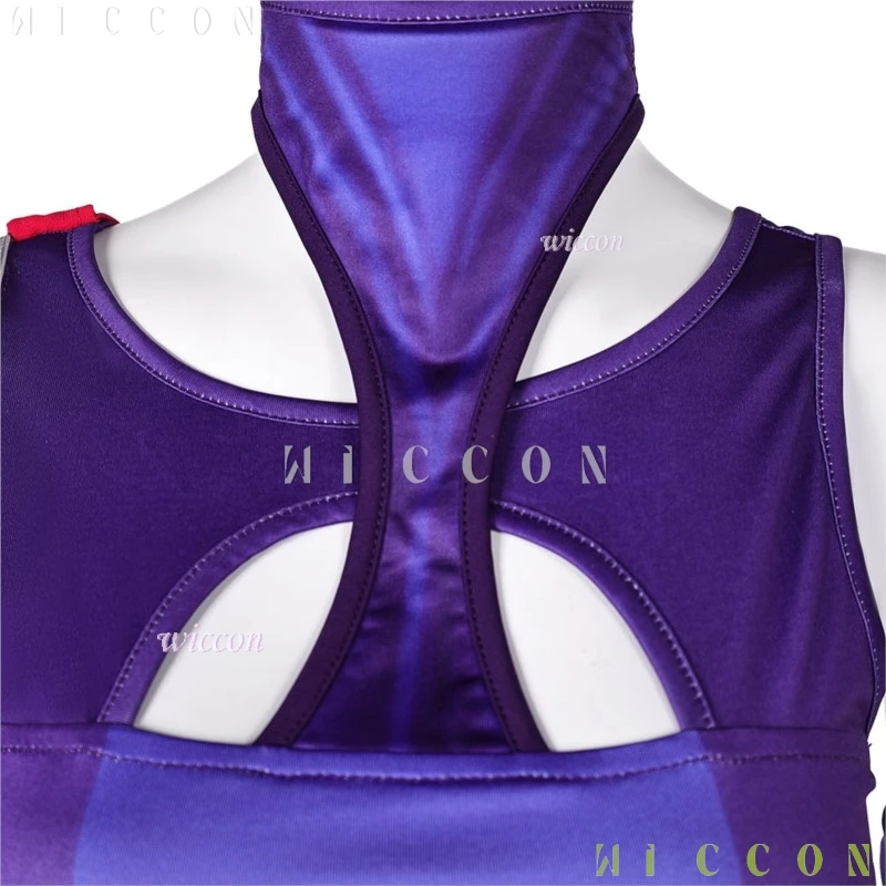 2025 Mv المنافسين Psylocke ساي تأثيري حلي شعر مستعار أنيمي لعبة الملابس موحدة هالوين مثير تأثيري المرأة الانتقام دعوى ملحمة O