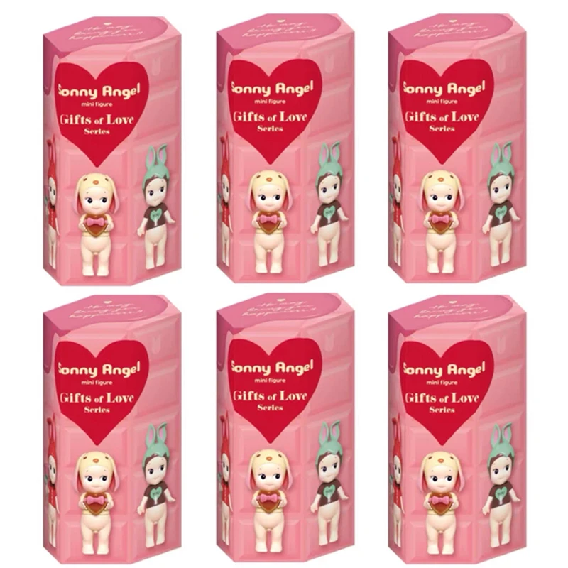 

Hot Sell Blind Box Toys Lucky Angel Figure Gifts of Love Series Anime Figures Cute Doll Ornament Collection Children's Gift