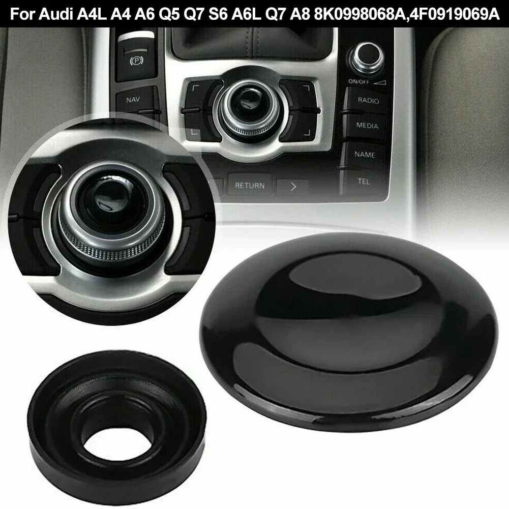 Car Multimedia Knob Joystick Button Navigation Cap Cover Center Button Repair Kit For MMI Audi A4 A5 A6 Q5 Q7 S6 S8 8K0998068A