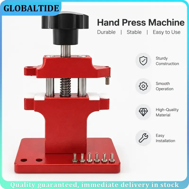 7-Pin Push Type Watch Crown Tube Removal Tool for Watchmakers Friction Tube Repair And Watch Maintenance Equipment
