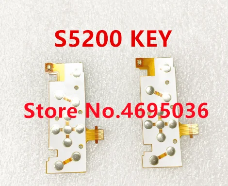 Nuova parte di riparazione della sostituzione della fotocamera digitale per la scheda a nastro del cavo flessibile del pulsante del tasto della tastiera della funzione NIKON S5200