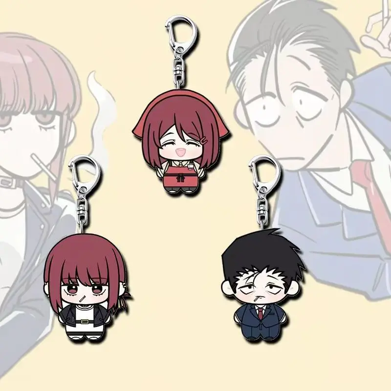 Anime-Schlüsselanhänger „Rauchend hinter dem Supermarkt mit dir“ aus Acryl, Sasaki Yamada Anhänger, niedliche Schlüsselanhänger, Deko-Geschenk, Sammlerstück