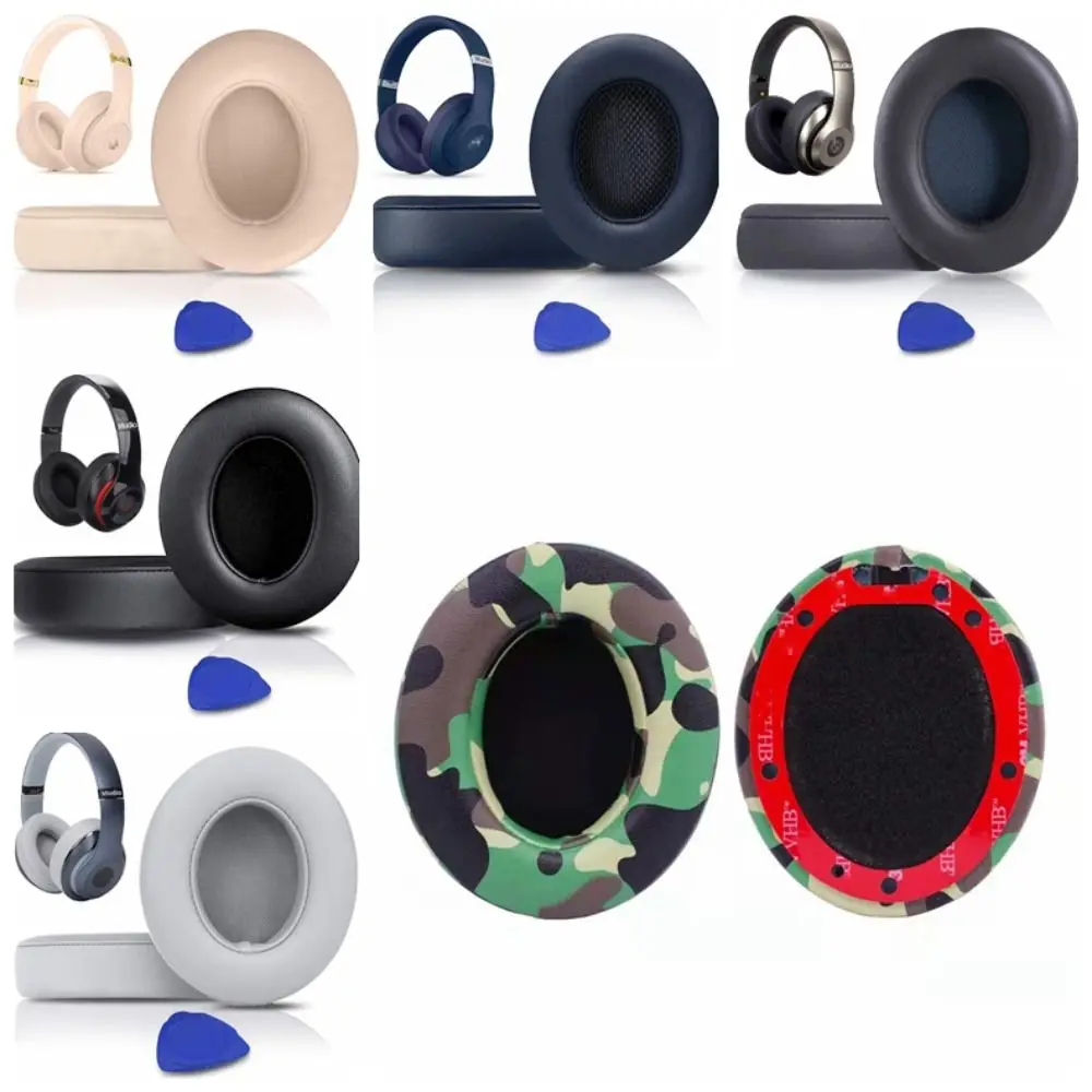 Soft Headset Foam Replacement Protein Leather Headset Foam Cushion Foam Cushion Replacement For Beats Studio 2.0/3.0