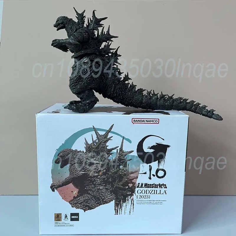 S.H.MonsterArts Godzilla -1.0 2023 Anime Figure Godzilla Action Figure Model Toys Joint Movable Doll Room Ornament Gift For Kids