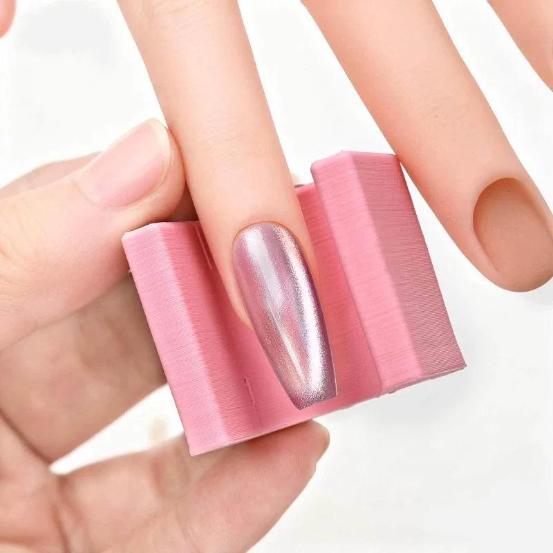 Aimant œil de chat automatique 5D, outil spécial de bricolage pour les ongles, effet Gel pour les yeux de chat, lumière latérale large, Design français, vernis à ongles UV magnétique