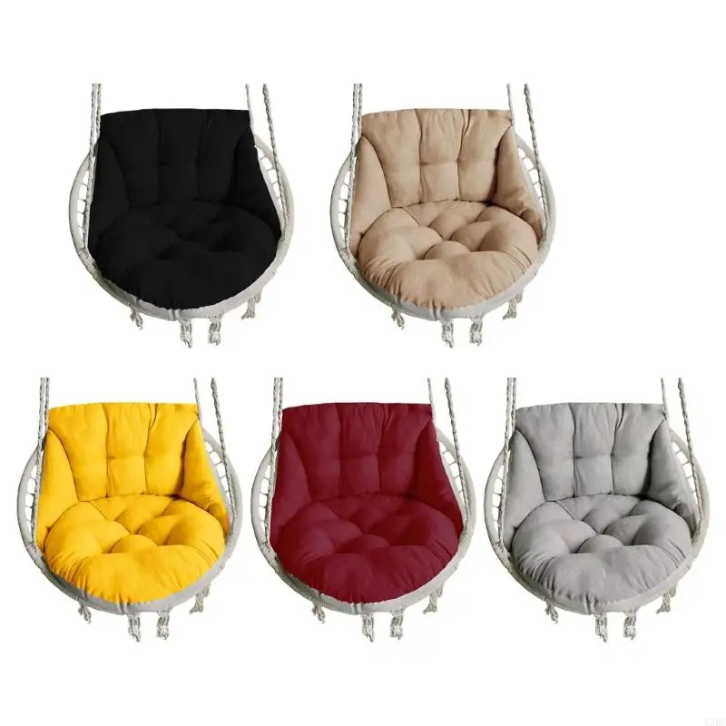 

Soft Hanging Basket Pad Swing Chair Cushion for Garden Hammock Chairs Pad Holder with Resilients Cotton Filling