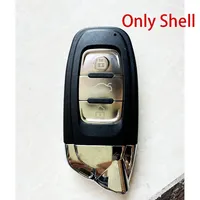 BB Key Shell For Lamborghini 3 Button Key Mmar Card Replacement Case With Small Key With Word Logo on the back