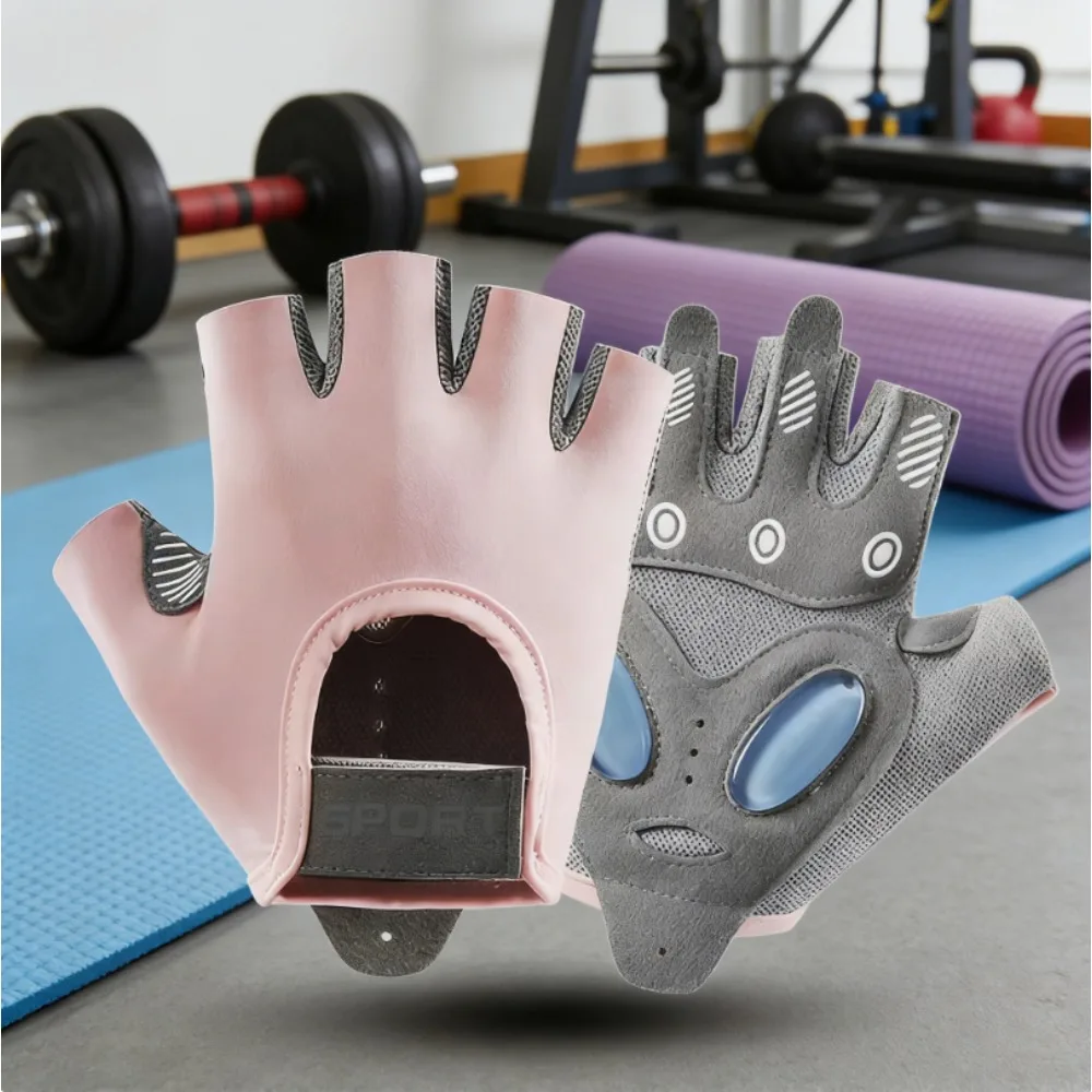 

Перчатки для фитнеса, мужские тонкие спортивные перчатки с половиной пальца для тренировок на открытом воздухе, износостойкие нескользящие перчатки с гантелями для защиты ладоней