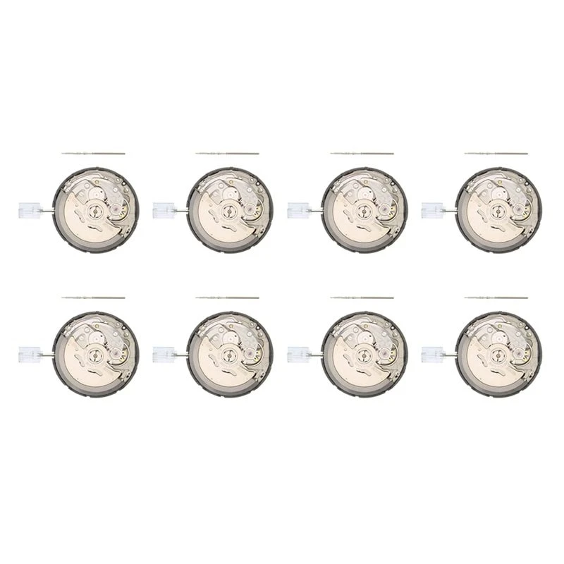 8X NH35 Movement Day Date Set High Accuracy Automatic Mechanical Watch Wrist With Movement Watch Steel Stem Eco-Friendly