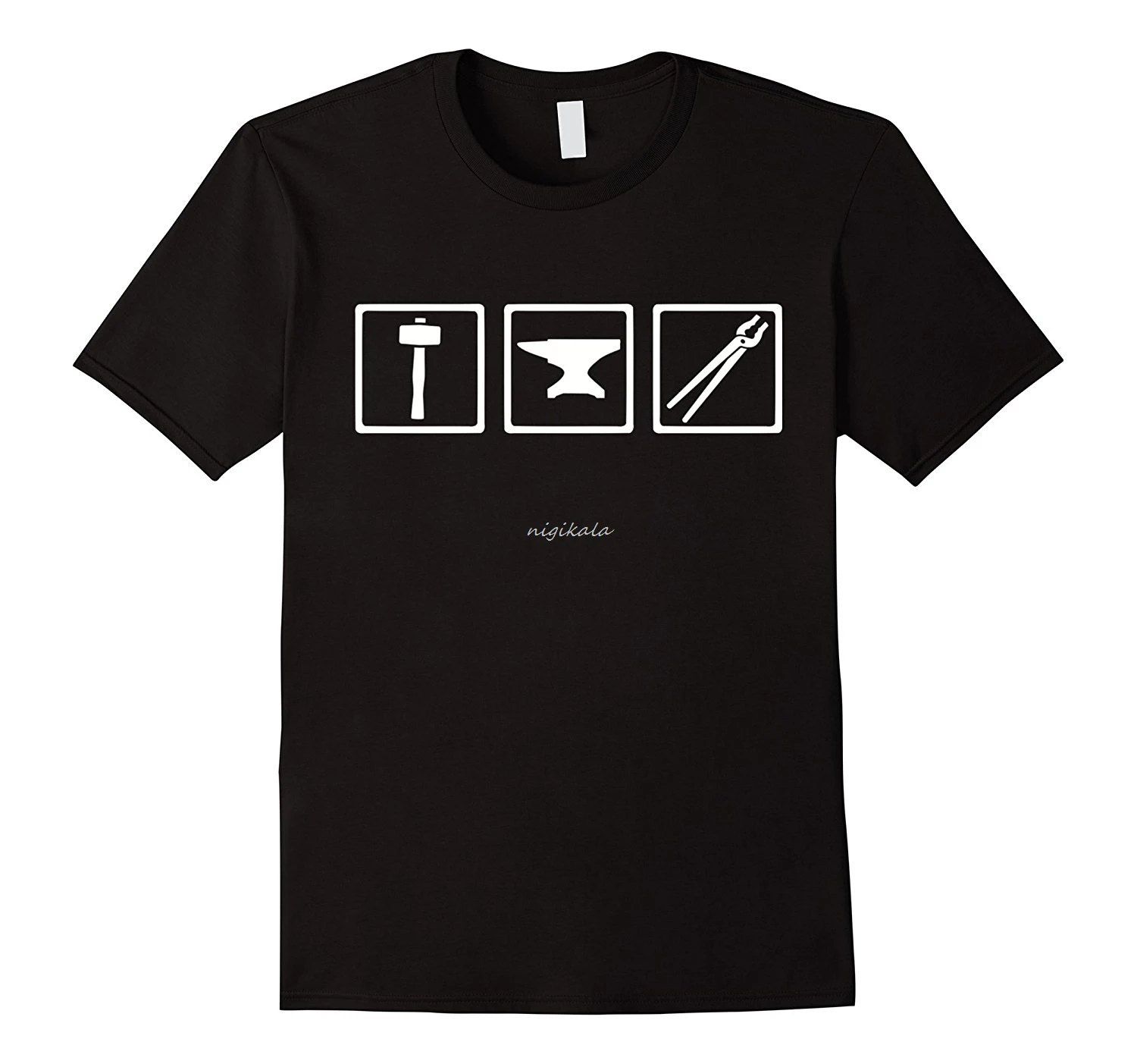 Summer Cool Tee Shirts Blacksmith Gear T-shirt Fashion Funny High Quality Printing100% Cotton Short Sleeve Oversize Hip Hop Tee