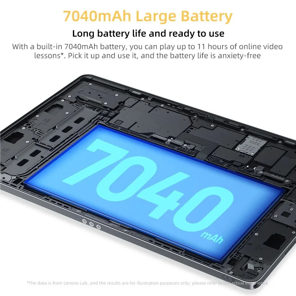 الأصلي والجديد Lenovo Xiaoxin Pad 11 2025 Tab 128GB 256GB ROM MTK الأبعاد 6300 11 "2.5K شاشة 7040mAh WIFI Android Pads Tablet