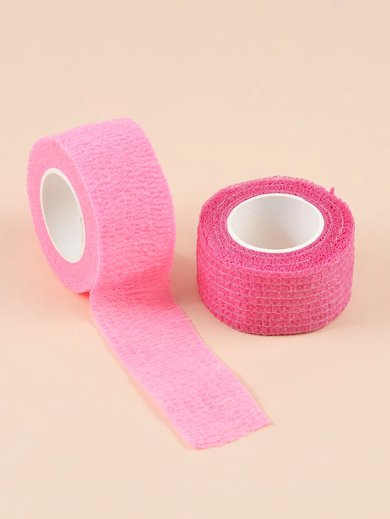 1/2Pcs Pink Sport Self Adhesive Elastic Bandage Wrap Tape Elastoplast For Knee Pad Finger Ankle Palm Aid Kit Tool