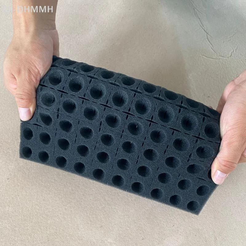 ZLinKJ Soilless Culture Hydroponic Sponges 100Pcs Soft Seedling Starter Sponges for Garden Hydroponics Growing System Use