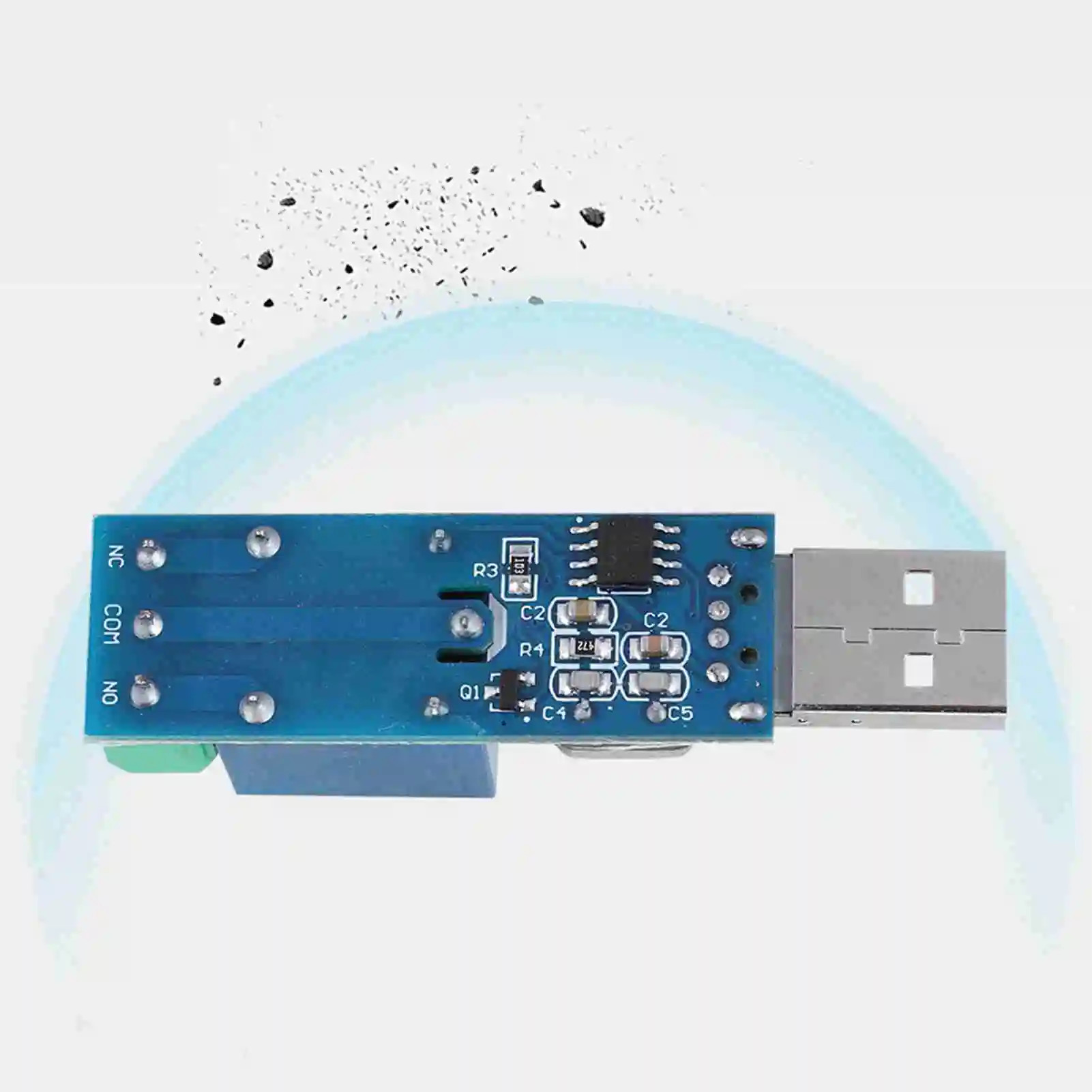 Módulo de relé USB LCUS-1 Módulo de controle de interruptor USB inteligente Tipo LCUS-1 Módulo de relé USB Interruptor de controle inteligente USB