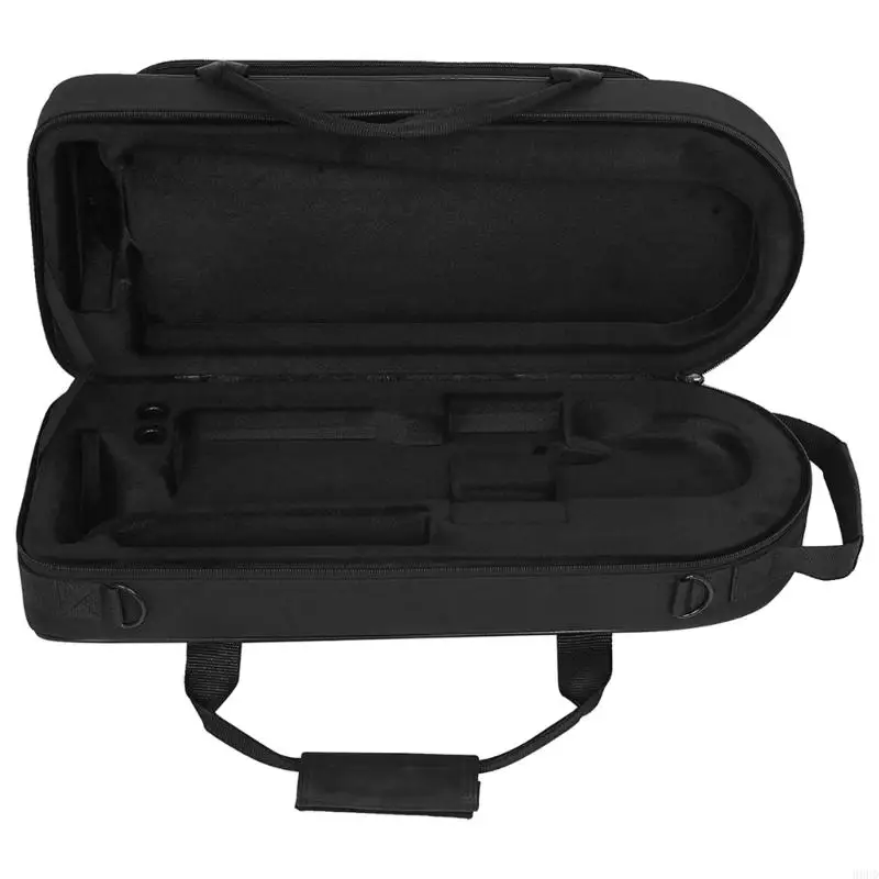 Trompete Gig Bag Doppelter Schultergurt Verdicken Staubdicht Handtasche Koffer Professionelle Wasserdichte Trompete Fall Große – Detail 10