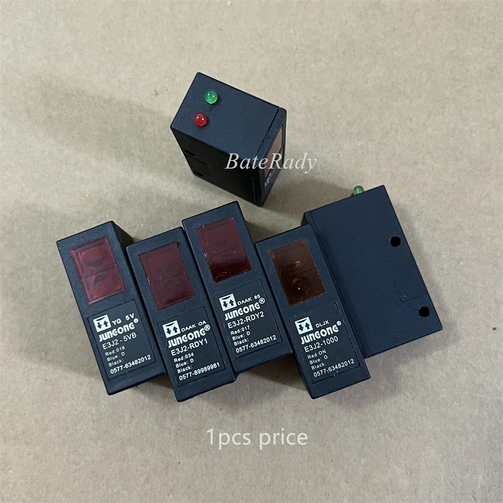 BateRady JUNGONG E3J2-5VB Band Sealer Photoelectric Switch,Inductive Switch Sensor E3J2-RDY1/E3J2-1000,1pcs price