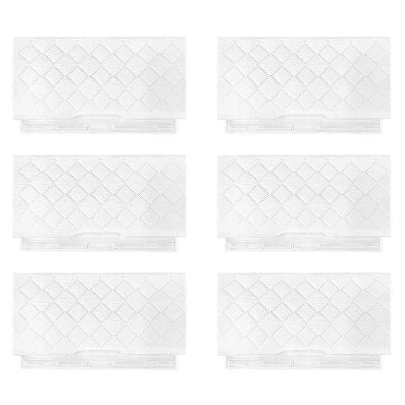 6 Pack Replacement Part Kit Mop Pad For Shark VACMOP VM252 VM200 VM190 Disposable Pad Refill