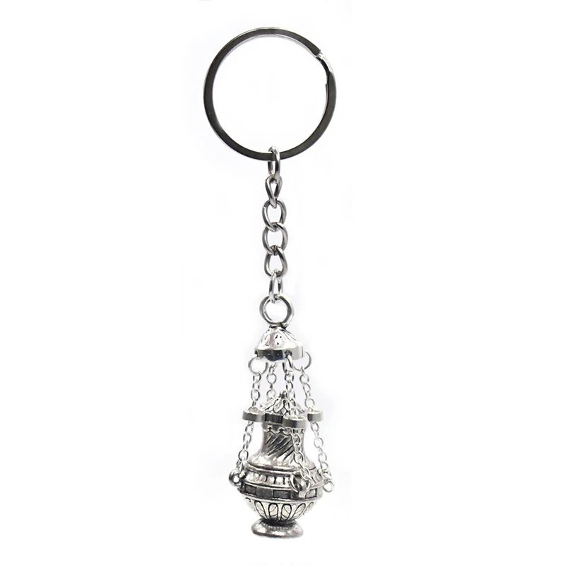 Incense Burner Key Link Pendant Can Be Used Spice Stove Household Items Gift Accessories Prayer Pendant