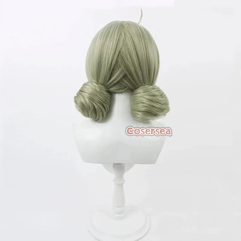 2025 11 Cosersea شعر مستعار تأثيري الباروكات Gushing over الفتيات السحرية Araga الكيوي مختلط الفيروز كوس شعر مستعار الاصطناعية الشعر الحرارة Resis #5
