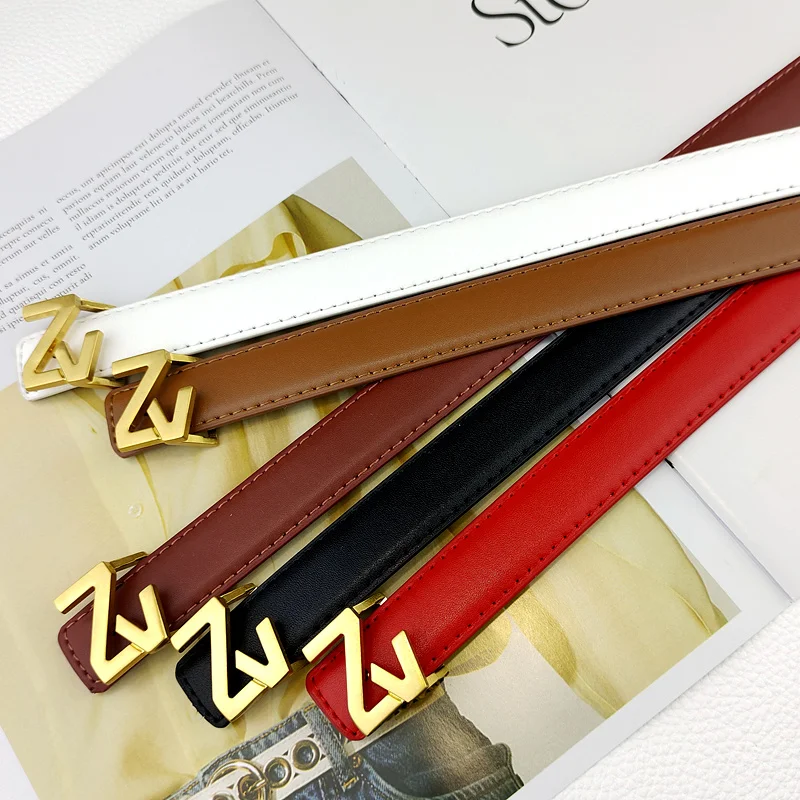 حزام خصر نسائي بإبزيم زدف، فاخر خفيف، بسيط وراقي، متعدد الاستخدامات، حزام خصر نسائي متوفر في المخزون، شعبي عبر الحدود