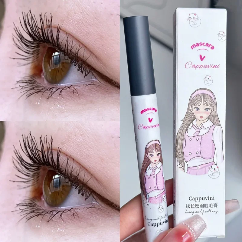 Wimpern Curling Verlängerung Mascara Wimpern Verlängerung Pinsel Dauerhafte Wasserdichte Ultra-feine Pinsel Kopf Mascara Schönheit Make-Up