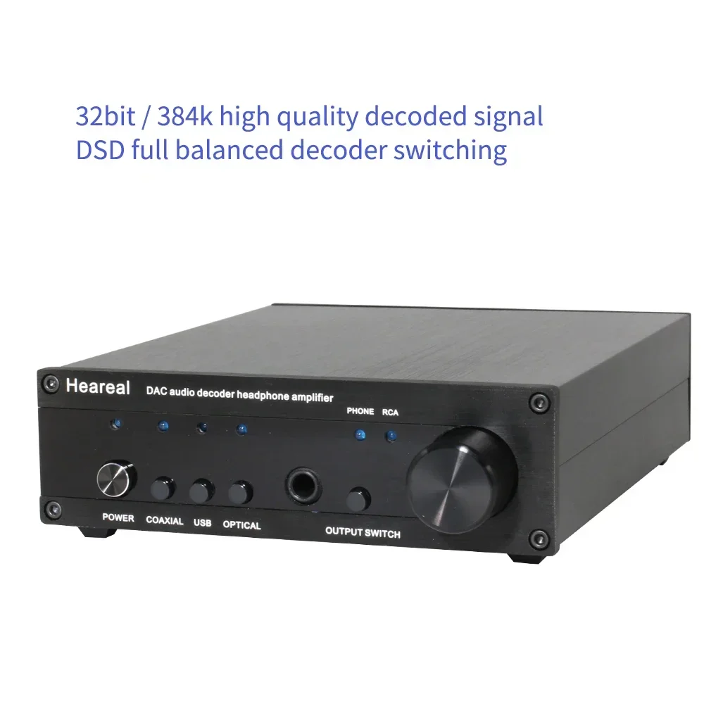 XMOS XU208 ESS9018 ЦАП декодирование Hi-Fi лихорадка усилитель звука для наушников USB оптическое волокно коаксиальная универсальная машина