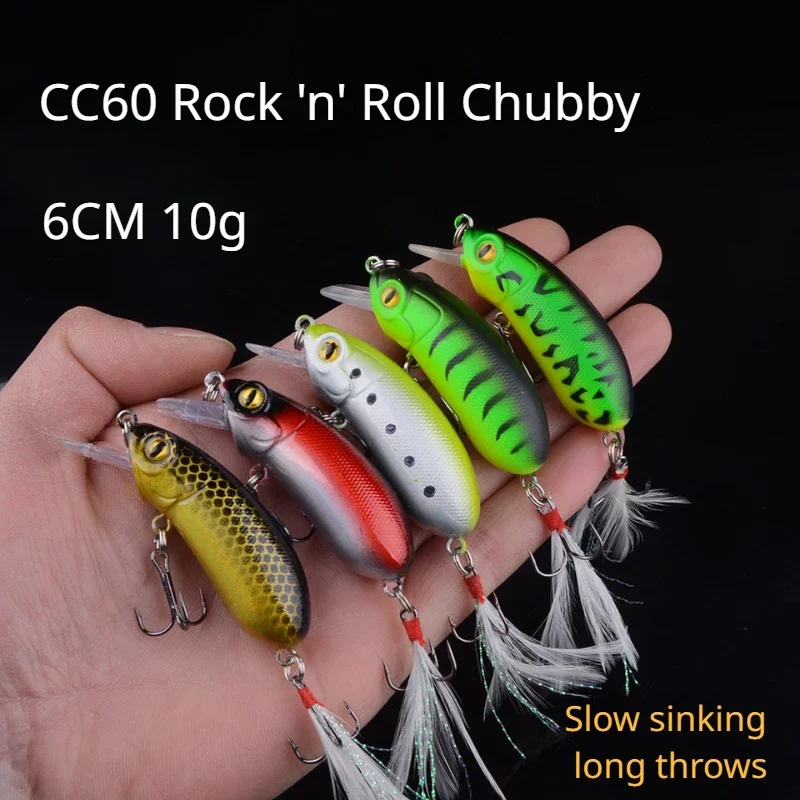 

Sinking Minnow Lure Freshwater Bucktails Fishing Artifacts Army Fish Long Casting Road Runner Fake Baits Reinforced Hooks Bionic