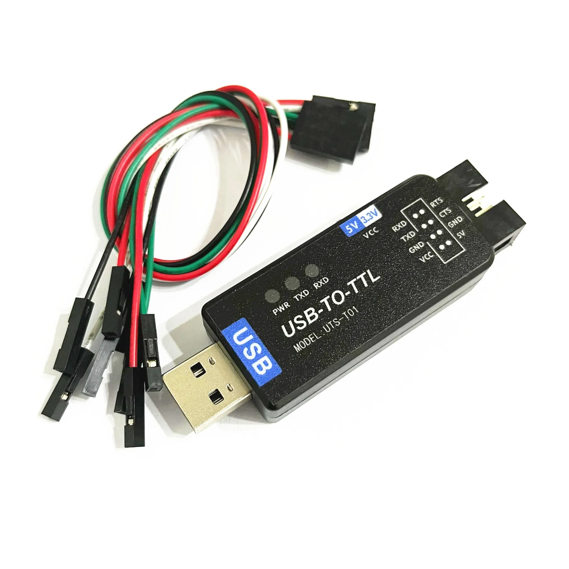 Konwerter USB na TTL Bezpłatny sterownik UART Moduł TypeC Pobierz USB na wielokanałowy port szeregowy CH343G