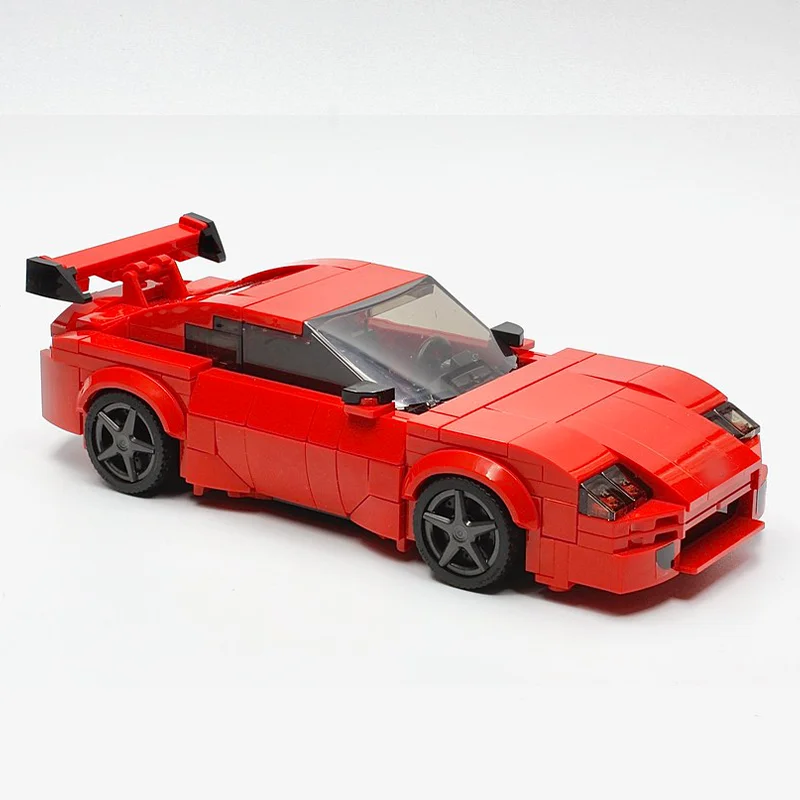 360 pièces nouveau MOC City autoroute Supra MK4 voiture de sport modulaire blocs de construction éducatifs pour enfants jouet cadeau
